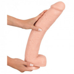 Realistixxx Giant 3XL - Dildo Realistico con Testicoli e Ventosa, Grande