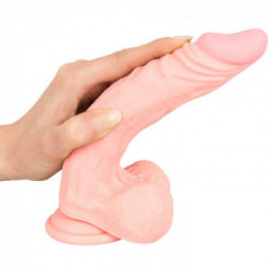 You2Toys Medical Silicone 21 - Dildo Realistico con Testicoli e Ventosa, Silicone
