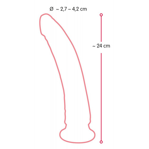 Nature Skin TPR Dong - Dildo Realistico con...