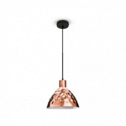 Rose Gold Pendant Light Holder Diametro 220