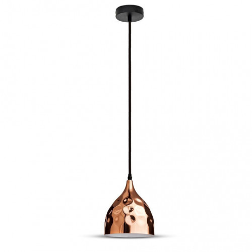 Rose Gold Pendant Light Holder Diametro 170