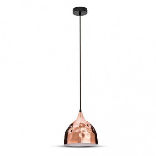 Rose Gold Pendant Light Holder Diametro 230