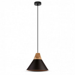 Aluminium Pendant Light Black