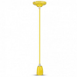 Porcelan Lamp Pendant Yellow