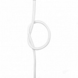 Fabric Wire 2*0.75mm White [ packaging di 200 pezzi ]