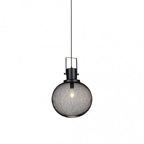 Pendant Light Black Metal Globe ?300??