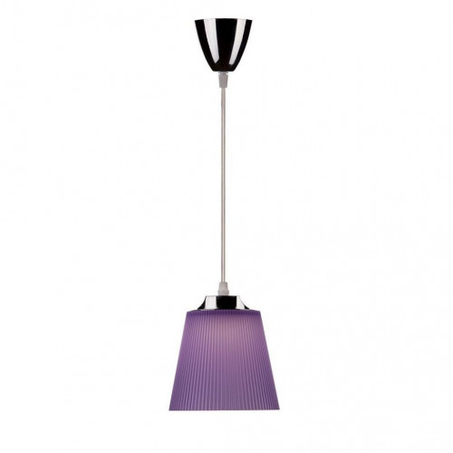 5W Pendant Light Chrome Body + Purple Shade 4000K