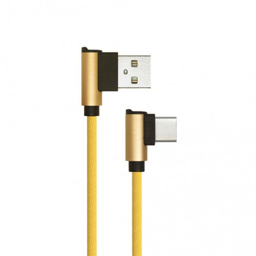 1 M Type C USB Cable Gold - Diamond Series