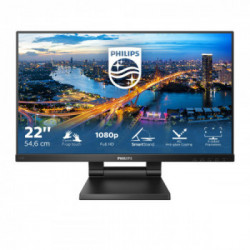 Philips B Line 222B1TC/00 monitor touch screen 54,6 cm (21.5") 1920 x 1080 Pixel Multi-touch Nero