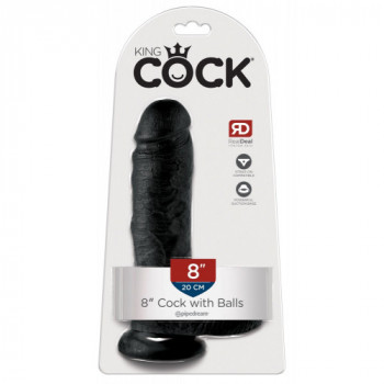 King Cock 8 With Balls...