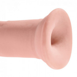 King Cock Plus 9 Triple Density Cock - Dildo Realistico con Ventosa, 22,9 cm, Ø 5,3 cm