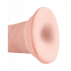 King Cock Plus 5 Triple Density Cock - Dildo Realistico con Ventosa, 12,7 cm, Ø 4,1 cm