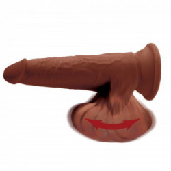 King Cock Plus Triple Density Cock with Swinging Balls - Dildo Realistico con Testicoli e Ventosa, 17,8 cm, Ø 5,2 cm.