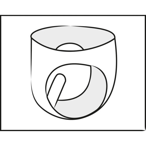 Late X Briefs Dildo XL - Slip in Latex con...