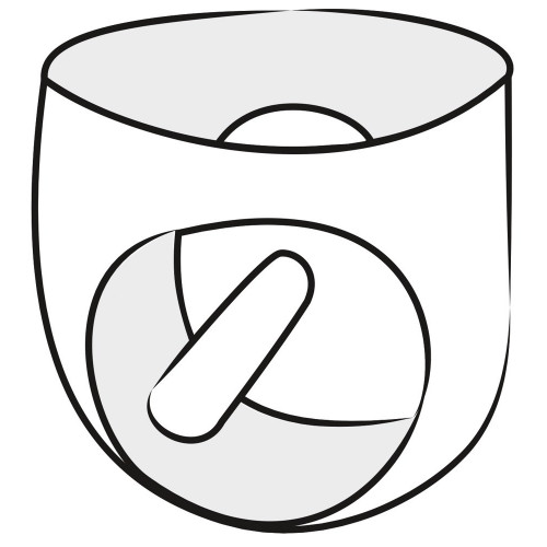 Late X Men's Briefs M - Slip in Latex per Uomo...