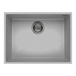 Elleci LMQ11079BSO - Lavello quadra 110, 58x44, 1V, aluminium sottotop