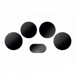 Foster 7366 040 - Composizione Modular Induction, 4 Zone, Nero