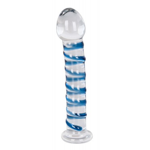 You2Toys Arts Clair Bleu Glass - Dildo in...