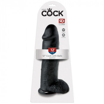 King Cock 12 With Balls...