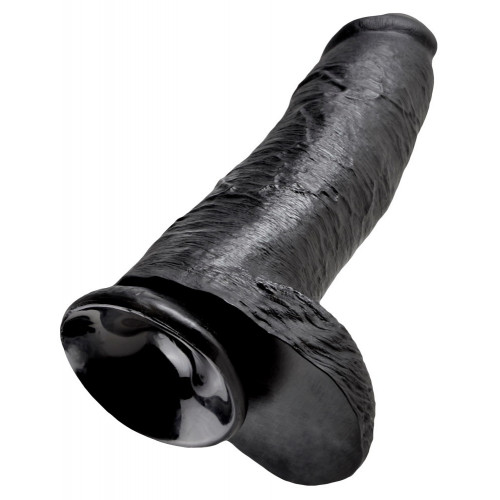 King Cock 12 With Balls Black - Dildo...