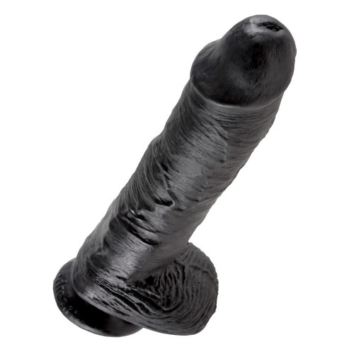 King Cock 10 With Balls Black - Dildo...