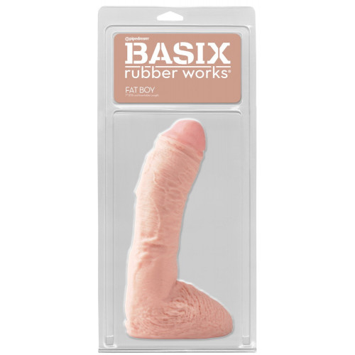 Basix Rubber Fat Boy 10 - Dildo Realistico con...