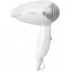 Bomann 025942 HT8002 - Asciugacapelli, 1200 Watt, Bianco