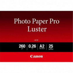 CANON Carta Fotografica A4 20 fogli 260gr Brillante Pro Luster LU-101