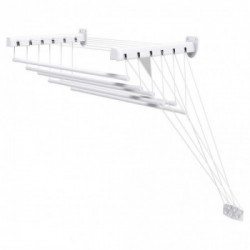 Gimi - Stendibiancheria, Newlift 140, da Soffitto/Parete, 8,5 mt