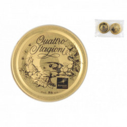 Bormioli Rocco - Confezione 2 Capsule x Barattoli Bormioli, 86 mm