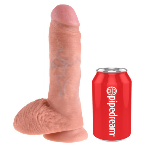 King Cock 8 With Balls - Dildo Realistico con...