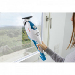 Polti Vaporetto SV220 - Scopa a Vapore 2-in-1, 1300 W, Pronto in 30 Sec, Serbatoio Acqua 320 ml