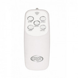 Argo STANDY EVO WHITE - Ventilatore Elettrico a Piantana, 40 Cm
