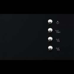 Electrolux LFV319K - Cappa a Camino, Nero, 600 m³/h, 90 cm, C