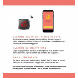 Baby Bell - Dispositivo Antiabbandono per Seggiolini Auto