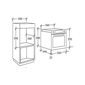 Candy FCPS815XL - Forno... 2