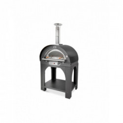 Clementi/Pizza Mia - Forno a Gas Ade, 80X60, Antracite