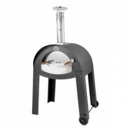 Pizza Mia - Forno a Legna Ischia, 80X60, Antracite