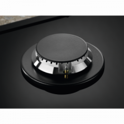 Electrolux EGM6343YAK - Piano Cottura a Gas, 4 Fuochi, 60 Cm, Nero