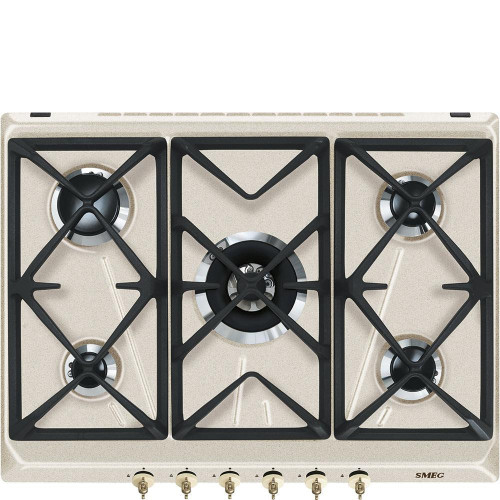 Smeg SRV876AVOGH2 - Piano Cottura a Gas, Avena,...