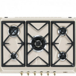 Smeg SRV876AVOGH2 - Piano Cottura a Gas, Avena, 70 cm