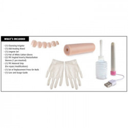 Ultimate Fantasy Dolls Mia - Bambola a Grandezza Naturale, Viso 3D, Bruna