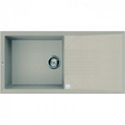 Elleci LGT48051 - Lavello tekno 480, 100X50, 1VG, avena