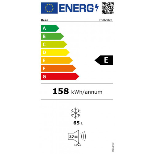 Beko FS166020 - Congelatore Verticale Statico,...