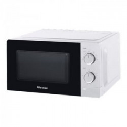 Hisense H20MOWS1 - Forno a Microonde con Grill, 20 Litri, 900 W, Bianco