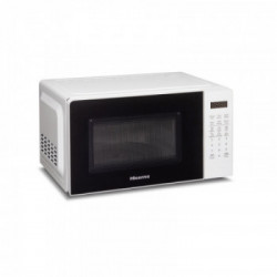 Hisense H20MOWS3G forno a microonde Superficie piana Microonde combinato 20 L 700 W Nero, Bianco