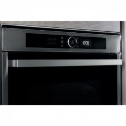 Whirlpool AMW 509/IX - Forno Microonde da Incasso DualCrisp, 6° Senso, Inox, 40 litri