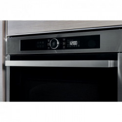 Whirlpool AMW 509/IX - Forno Microonde da Incasso DualCrisp, 6° Senso, Inox, 40 litri