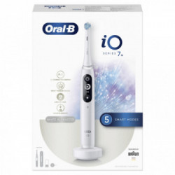 Oral-B iO Series 7n - Spazzolino Elettrico Ricaricabile, Dispaly a Colori, 1 Testina, 5 Modalità Pulizia, 1 Custodia da Viaggio