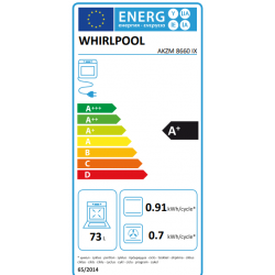 Whirlpool AKZM 8660 IX - Forno da Incasso Pirolitico, 6° Senso, Inox, 60 cm, A+